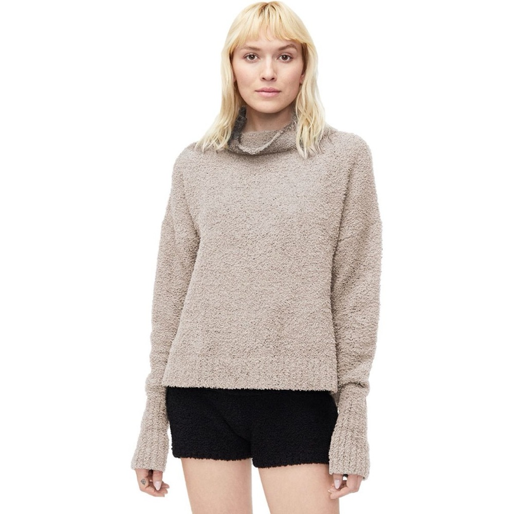 UGG Soft Taupe Turtleneck Sweater